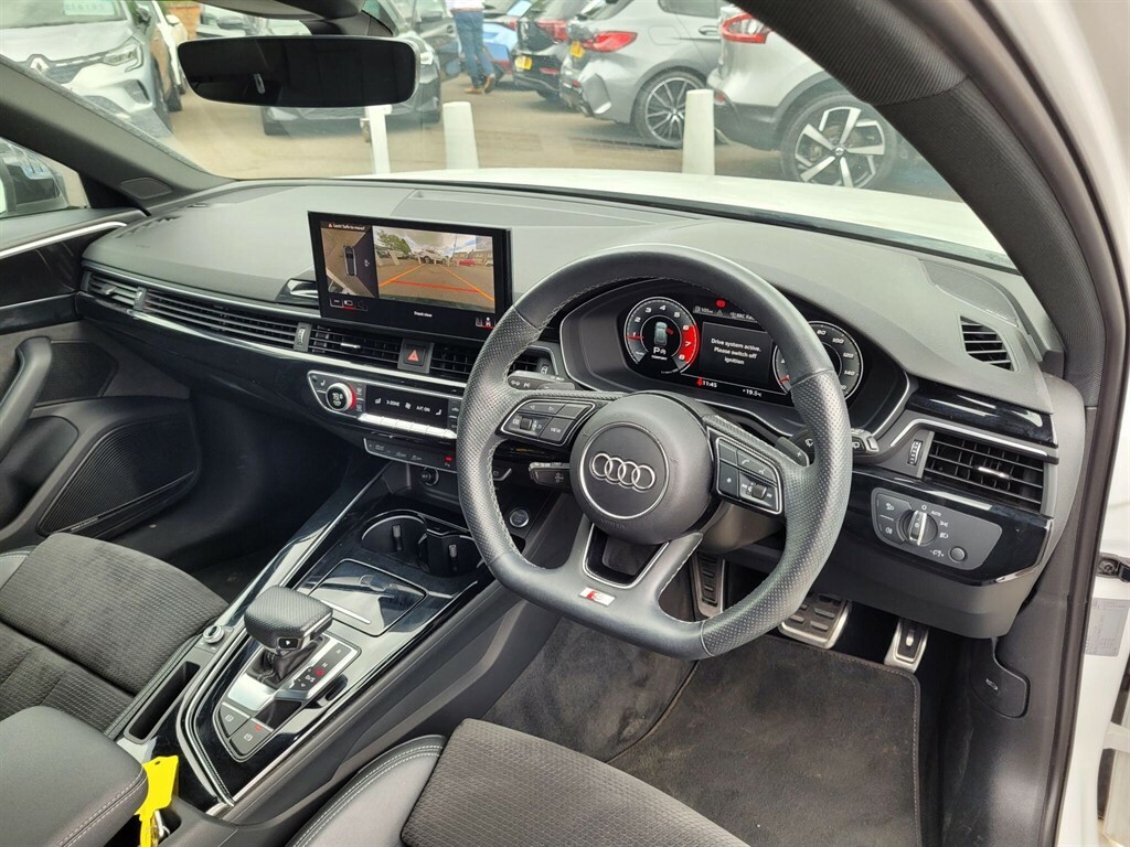 Audi A4 Avant Avant Tfsi S Line Black Edition White #2