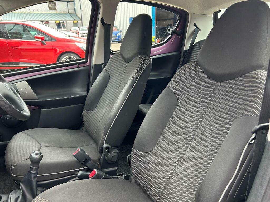 Peugeot 107 Hatchback 1.0 12V Active 201363 Black #9