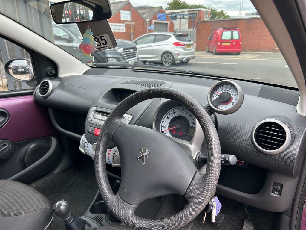 Peugeot 107 Hatchback 1.0 12V Active 201363 Black #10