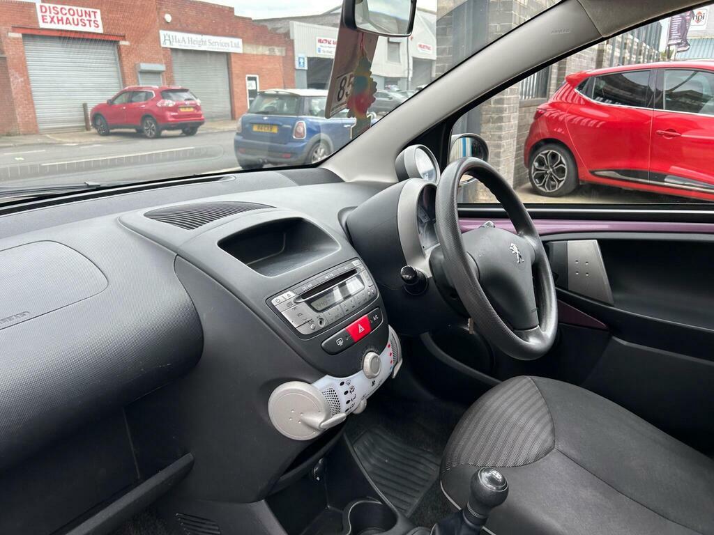 Peugeot 107 Hatchback 1.0 12V Active 201363 Black #12