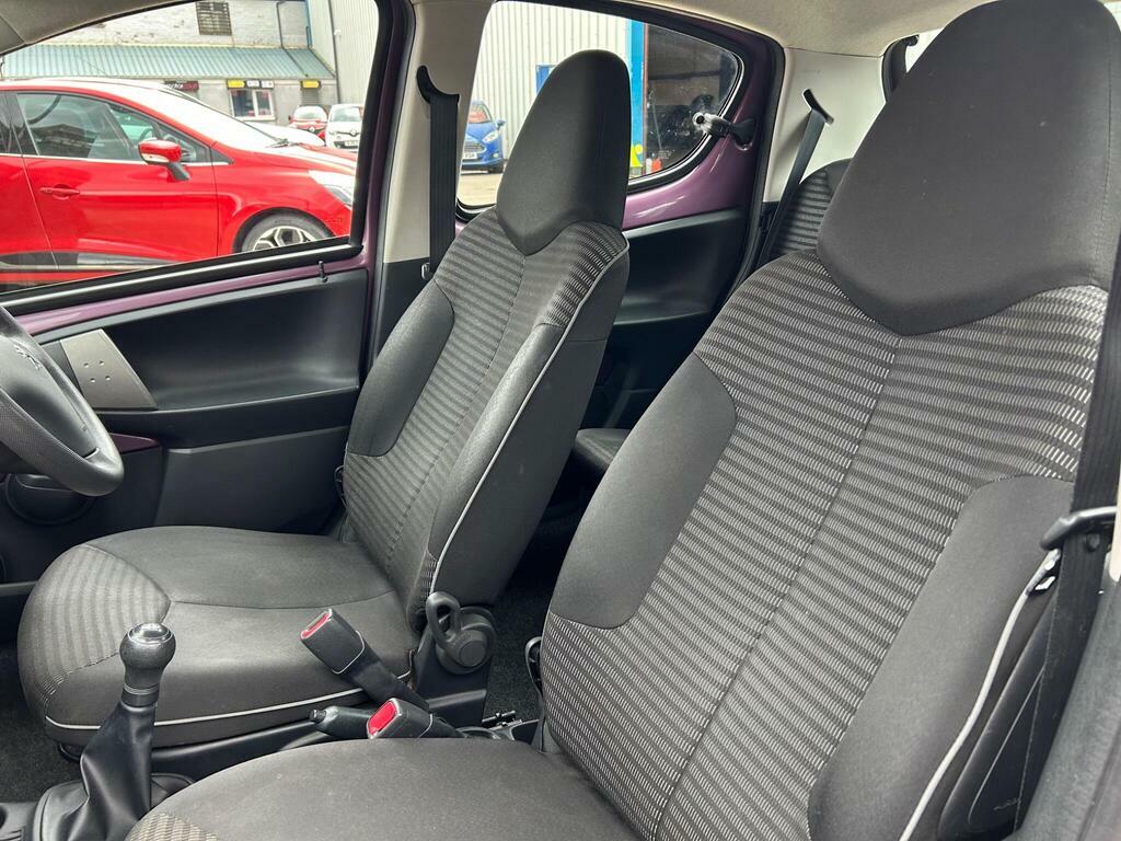 Peugeot 107 Hatchback 1.0 12V Active 201363 Black #11
