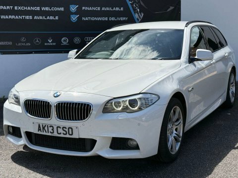 BMW 5 Series Se White #8
