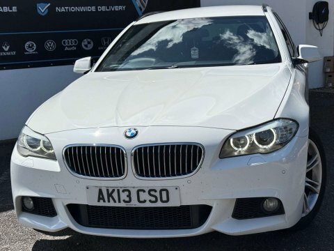 BMW 5 Series 2.0 520D M White #5