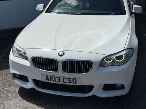 BMW 5 Series Se White #11