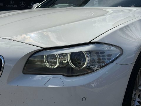 BMW 5 Series Se White #13
