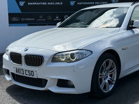 BMW 5 Series Se White #9