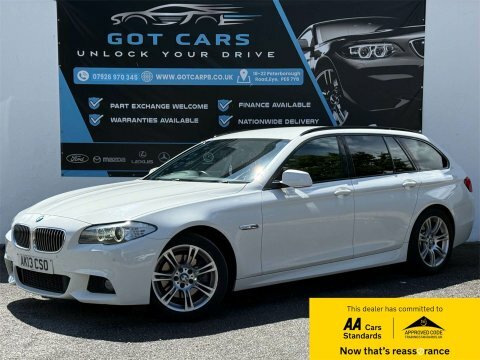 BMW 5 Series 2.0 520D M White