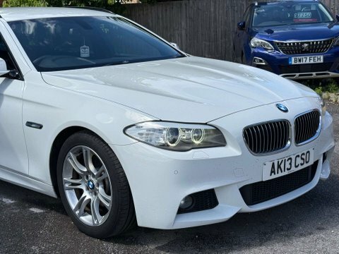 BMW 5 Series Se White #10