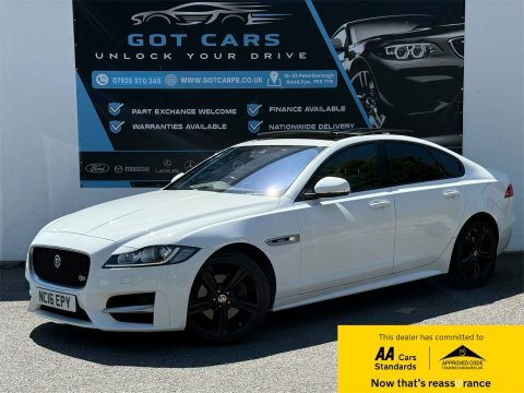 Jaguar XF 2.0D R-sport Saloon White