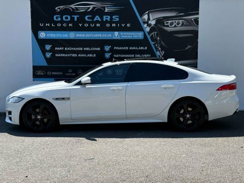 Jaguar XF 2.0D R-sport Saloon White #3