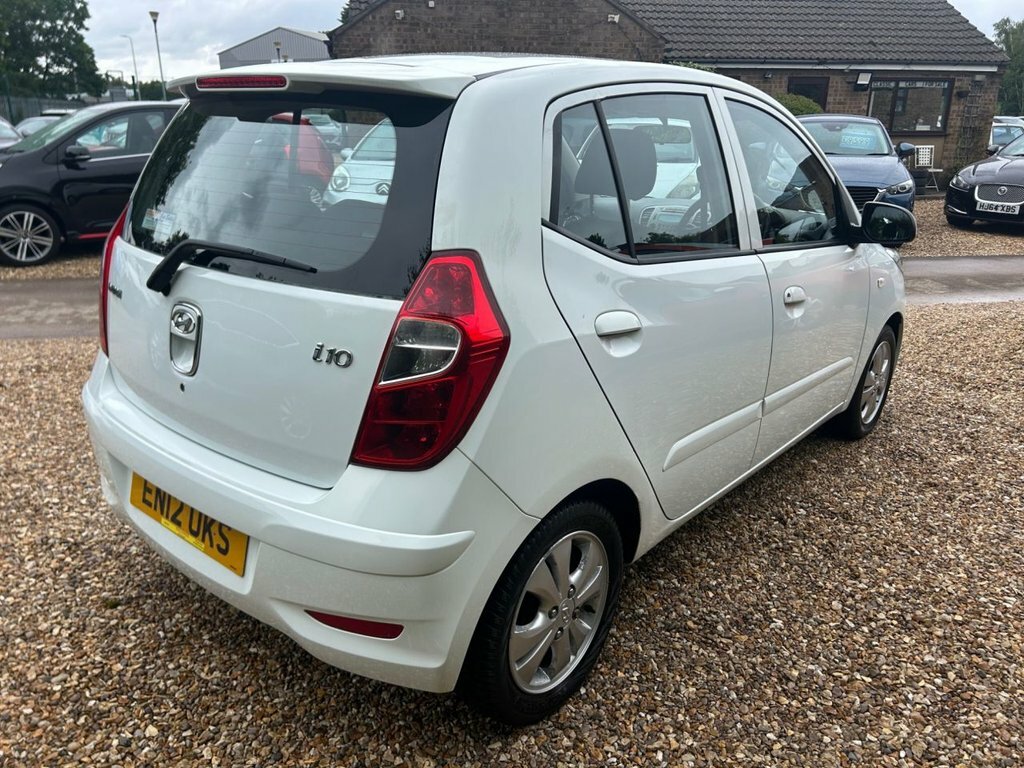 Hyundai I10 1.2 Style Hatchback Euro 5 85 B EN12UKS White #6