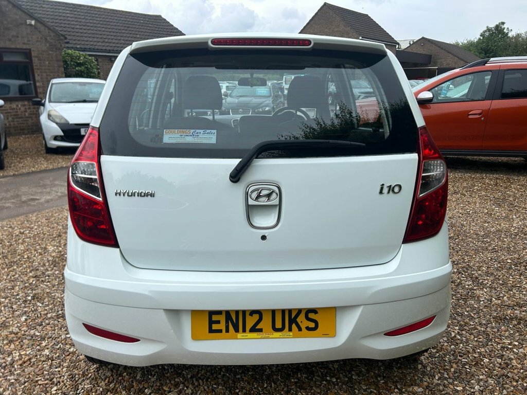 Hyundai I10 1.2 Style Hatchback Euro 5 85 B EN12UKS White #5