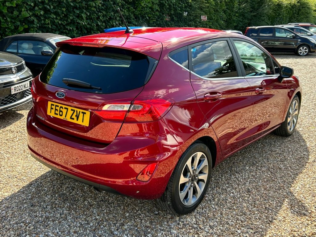 Ford Fiesta 1.0T Ecoboost Titanium Hatchback FE67ZVT Red #6