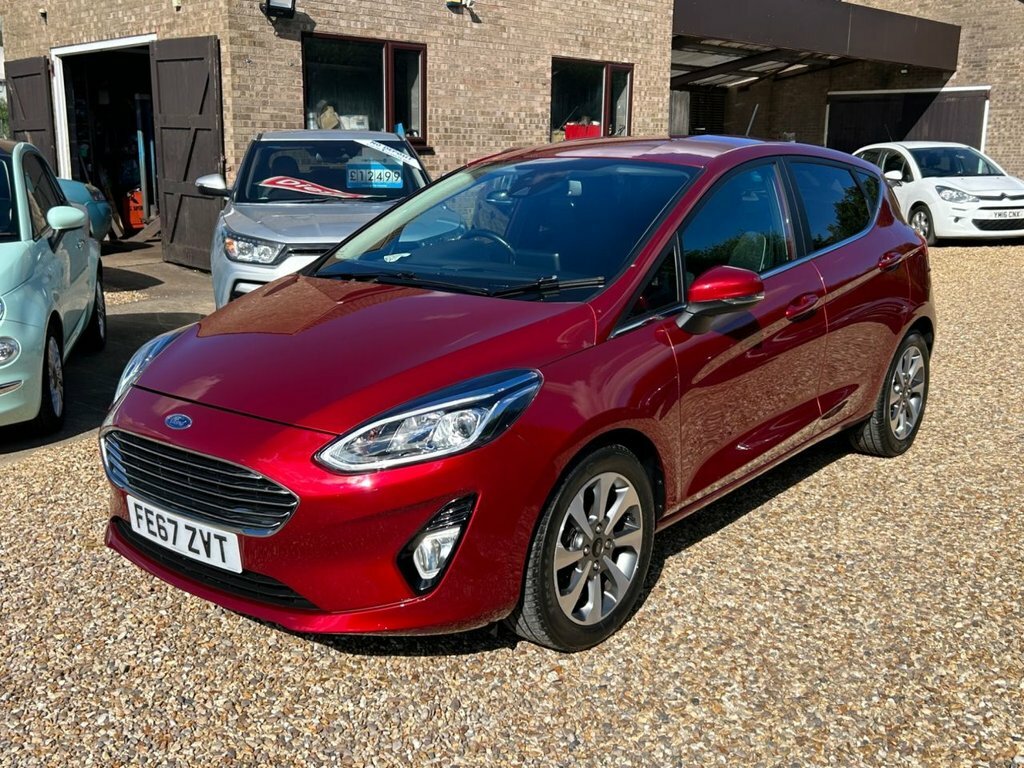 Ford Fiesta 1.0T Ecoboost Titanium Hatchback FE67ZVT Red #3