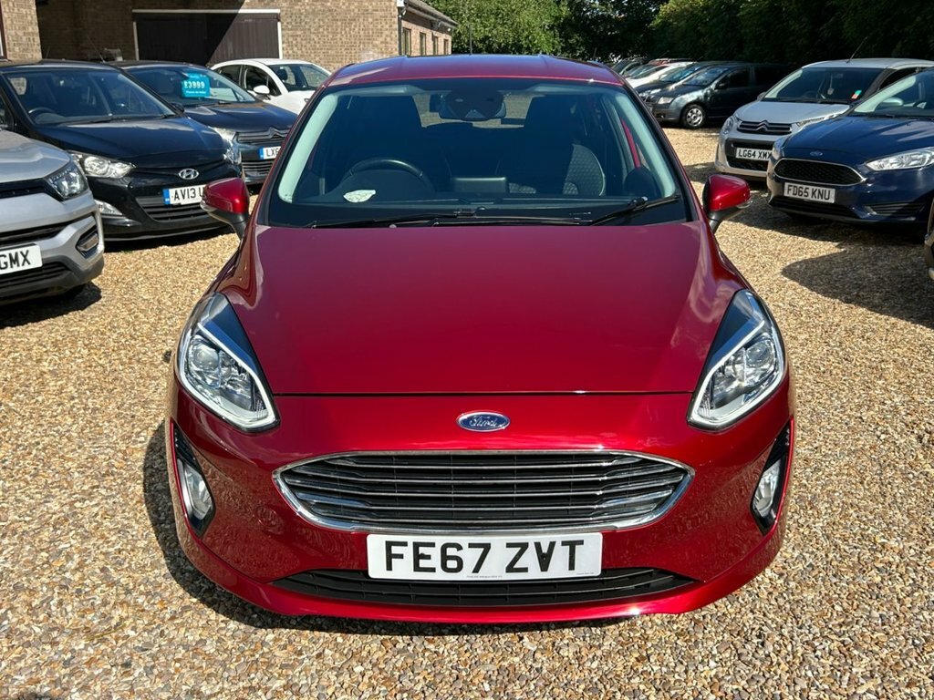 Ford Fiesta 1.0T Ecoboost Titanium Hatchback FE67ZVT Red #2