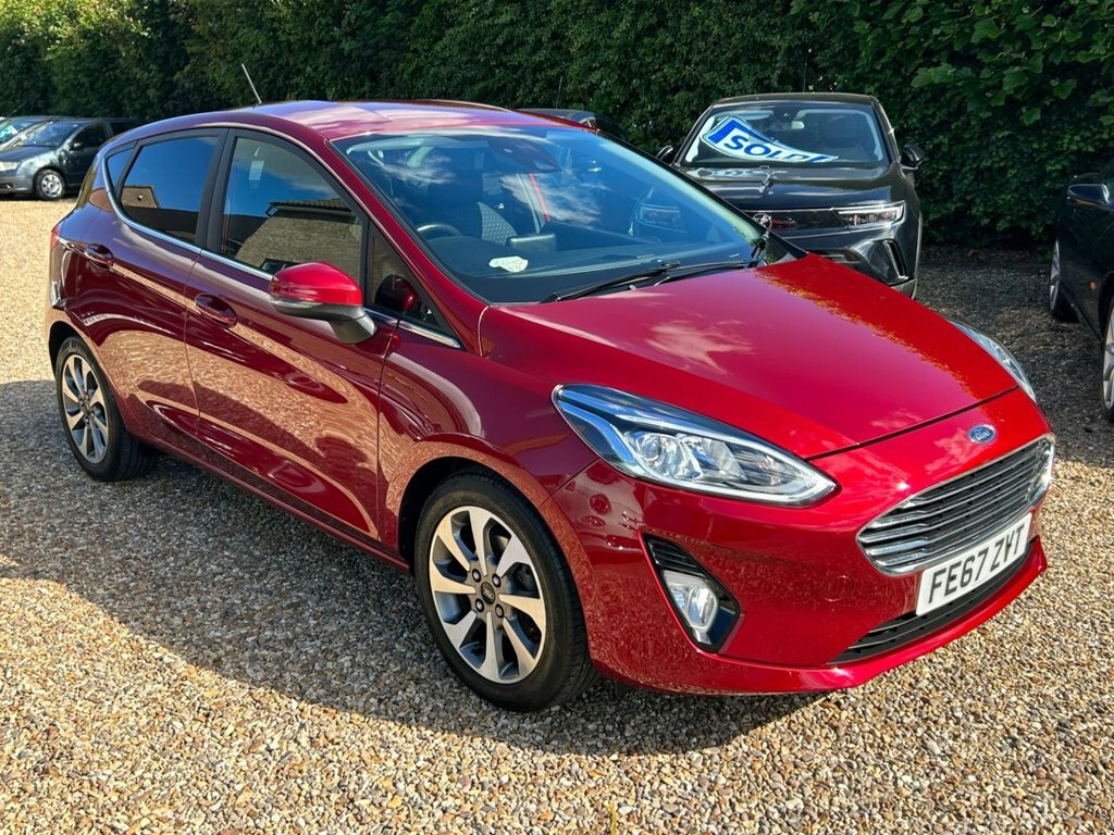 Ford Fiesta 1.0T Ecoboost Titanium Hatchback Red