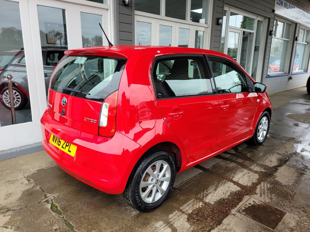 Skoda Citigo Hatchback 1.0 Mpi Se L 201616 Red #4