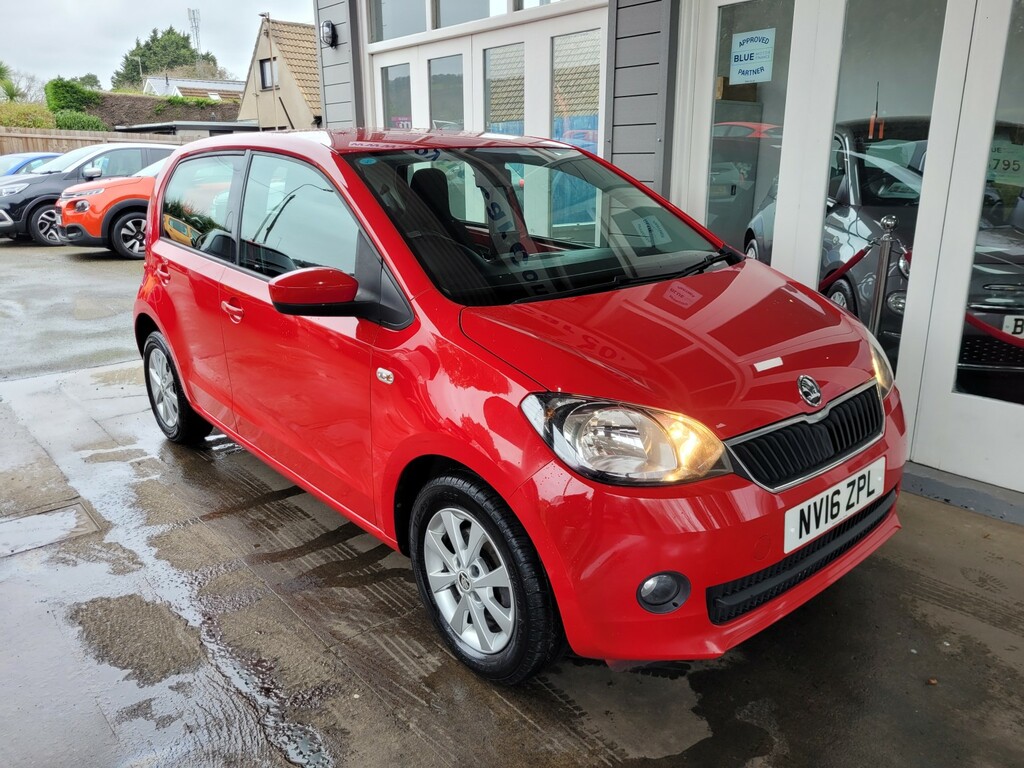 Skoda Citigo Hatchback 1.0 Mpi Se L 201616 Red #6