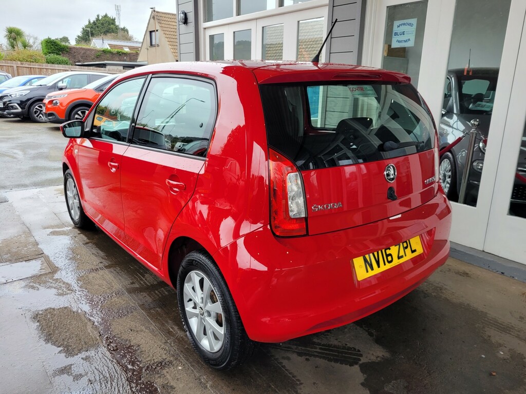 Skoda Citigo Hatchback 1.0 Mpi Se L 201616 Red #2