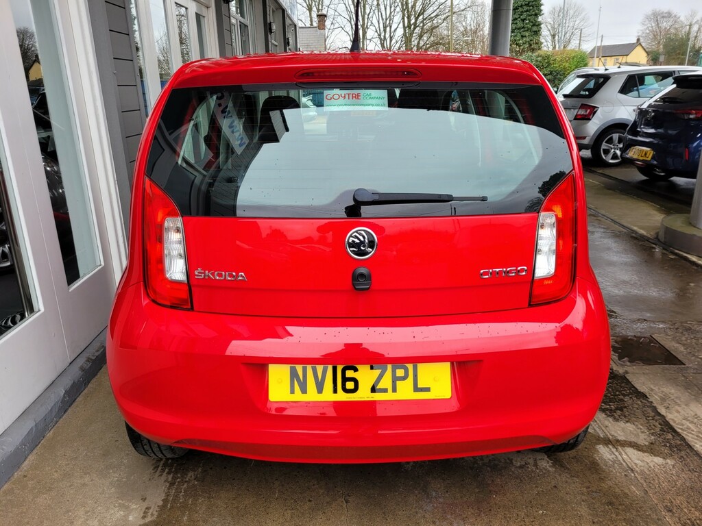 Skoda Citigo Hatchback 1.0 Mpi Se L 201616 Red #3