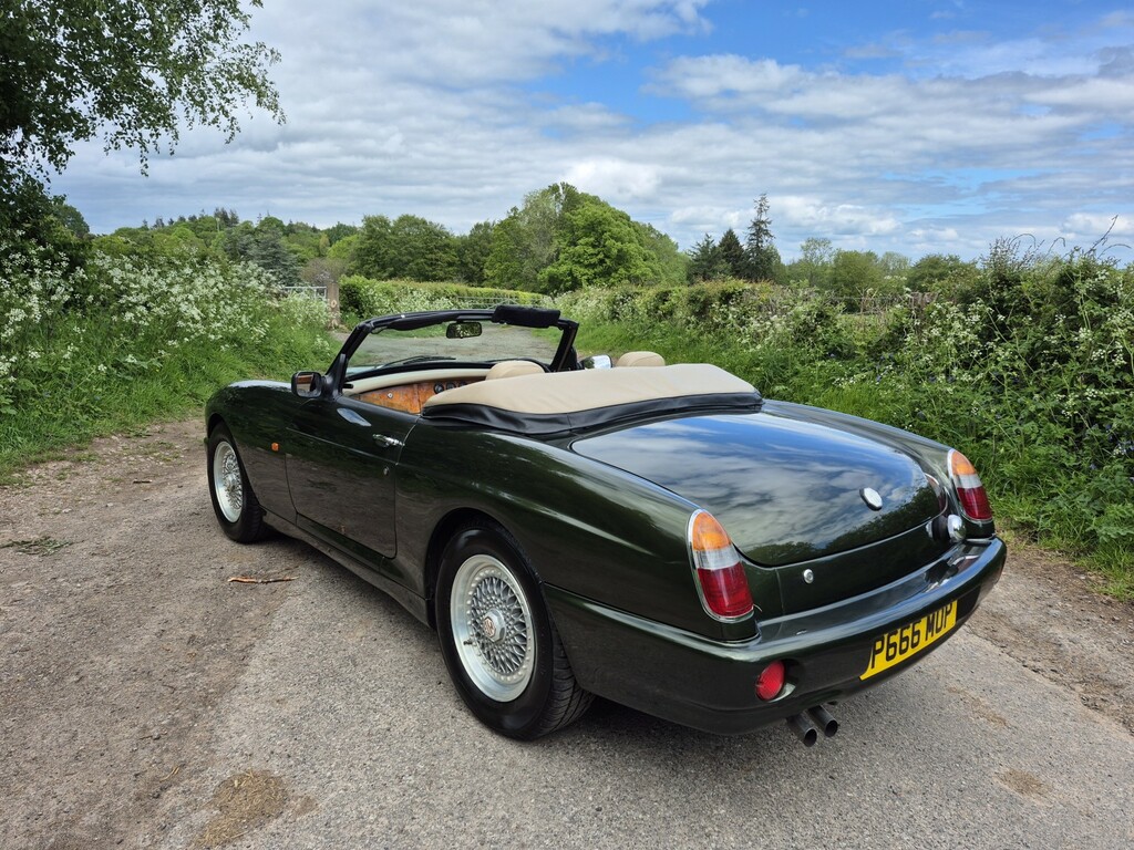 MG RV8 Convertible Mgr 1997 P666MOP Green #6
