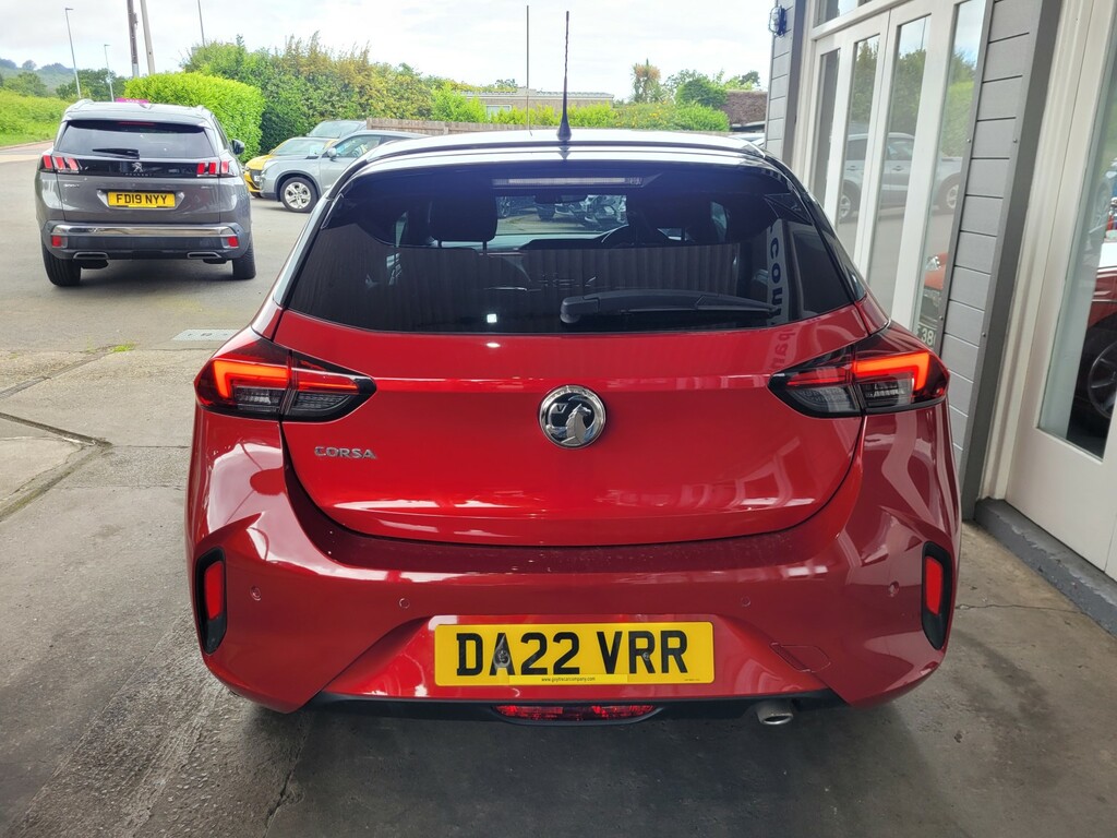 Vauxhall Corsa Hatchback 1.2 Turbo Sri Edition 2022 DA22VRR Red #3