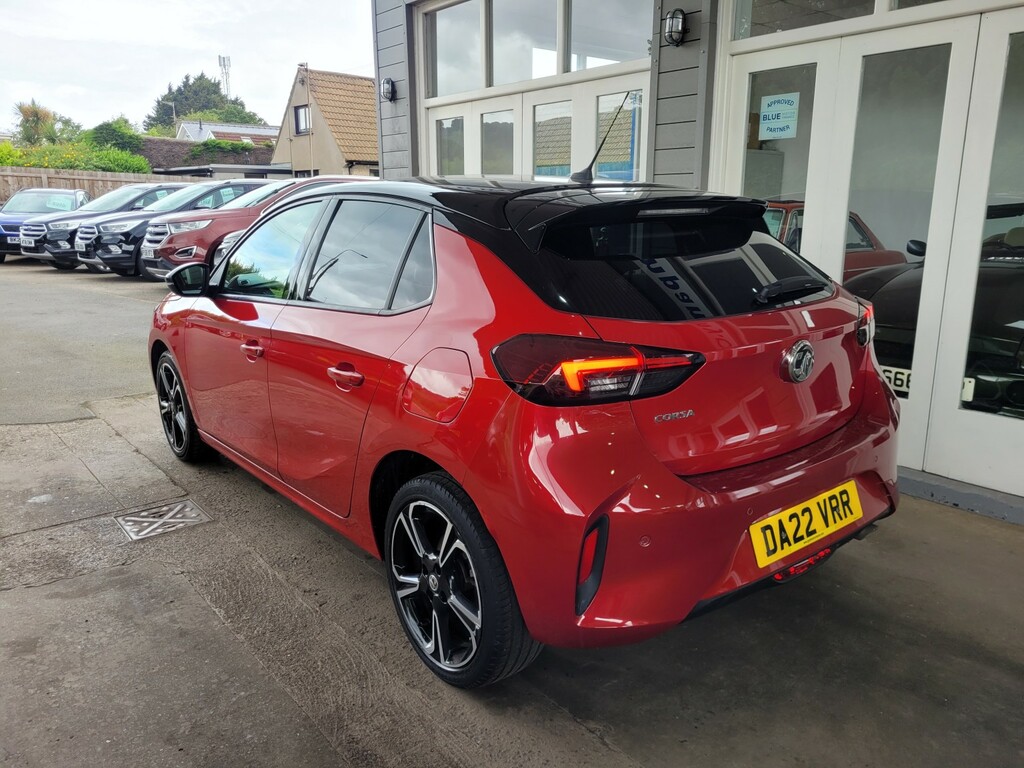 Vauxhall Corsa Hatchback 1.2 Turbo Sri Edition 2022 DA22VRR Red #2