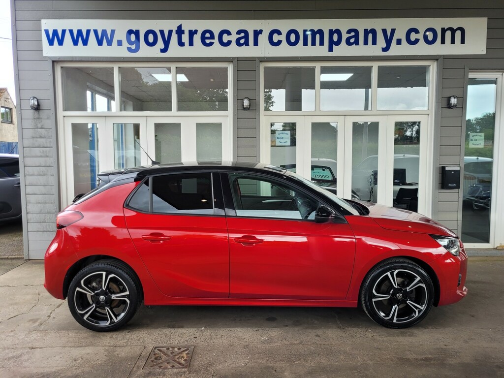 Vauxhall Corsa Hatchback 1.2 Turbo Sri Edition 2022 DA22VRR Red #5