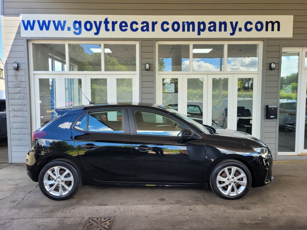 Vauxhall Corsa Hatchback 1.2 Turbo Se Premium 202020 DY20GDU Black #5