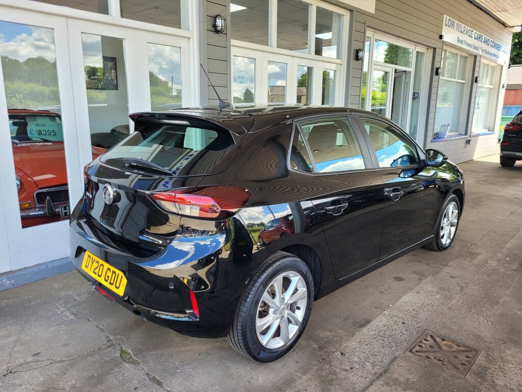 Vauxhall Corsa Hatchback 1.2 Turbo Se Premium 202020 DY20GDU Black #4