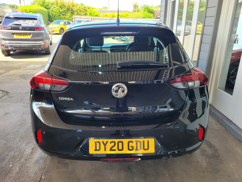 Vauxhall Corsa Hatchback 1.2 Turbo Se Premium 202020 DY20GDU Black #3