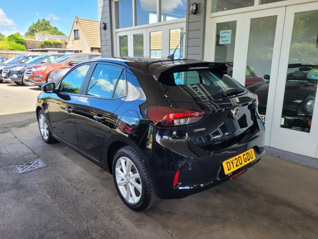 Vauxhall Corsa Hatchback 1.2 Turbo Se Premium 202020 DY20GDU Black #2