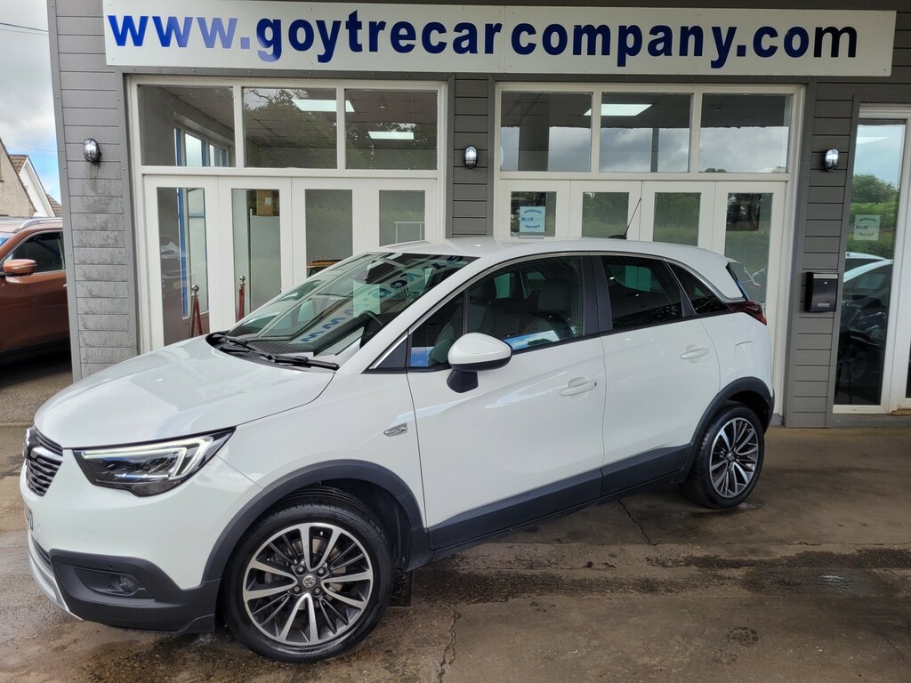 Vauxhall Crossland X Suv 1.2 Turbo Elite Nav 201969 YF69BVD White