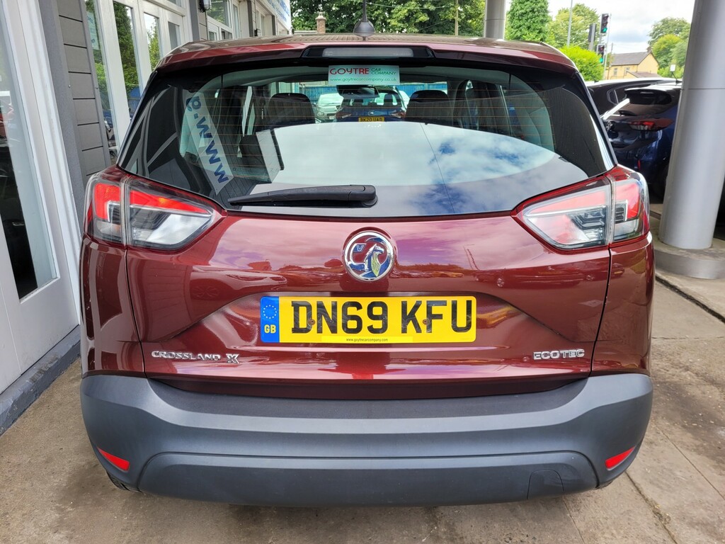 Vauxhall Crossland X Suv 1.2 Turbo Ecotec Gpf Se 201969 DN69KFU Red #4