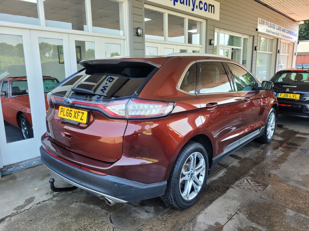 Ford Edge Ford Edge 2.0 Tdci 180 Titanium 4Wd Pan Roof White #5