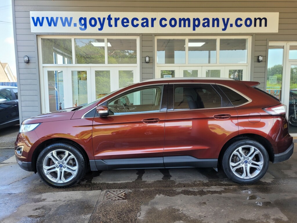 Ford Edge Ford Edge 2.0 Tdci 180 Titanium 4Wd Pan Roof White #2