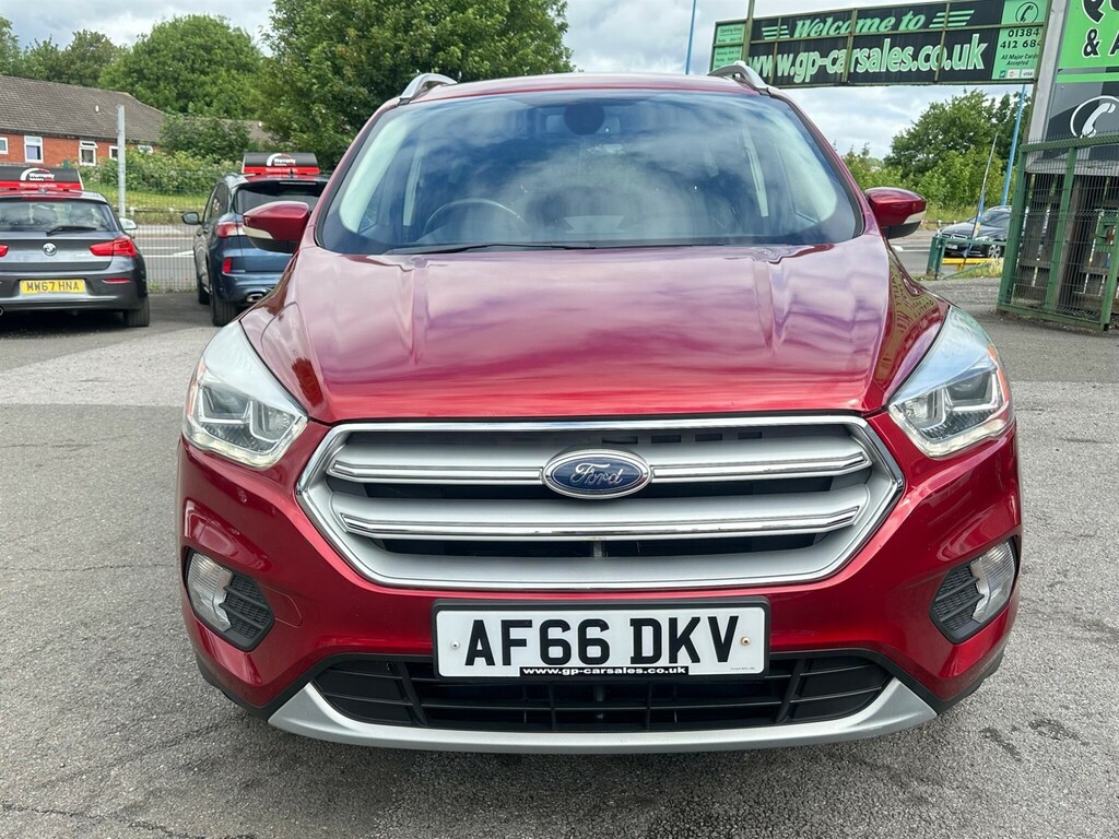 Ford Kuga 2.0 Tdci Titanium Awd Euro 6 Ss AF66DKV Red #2