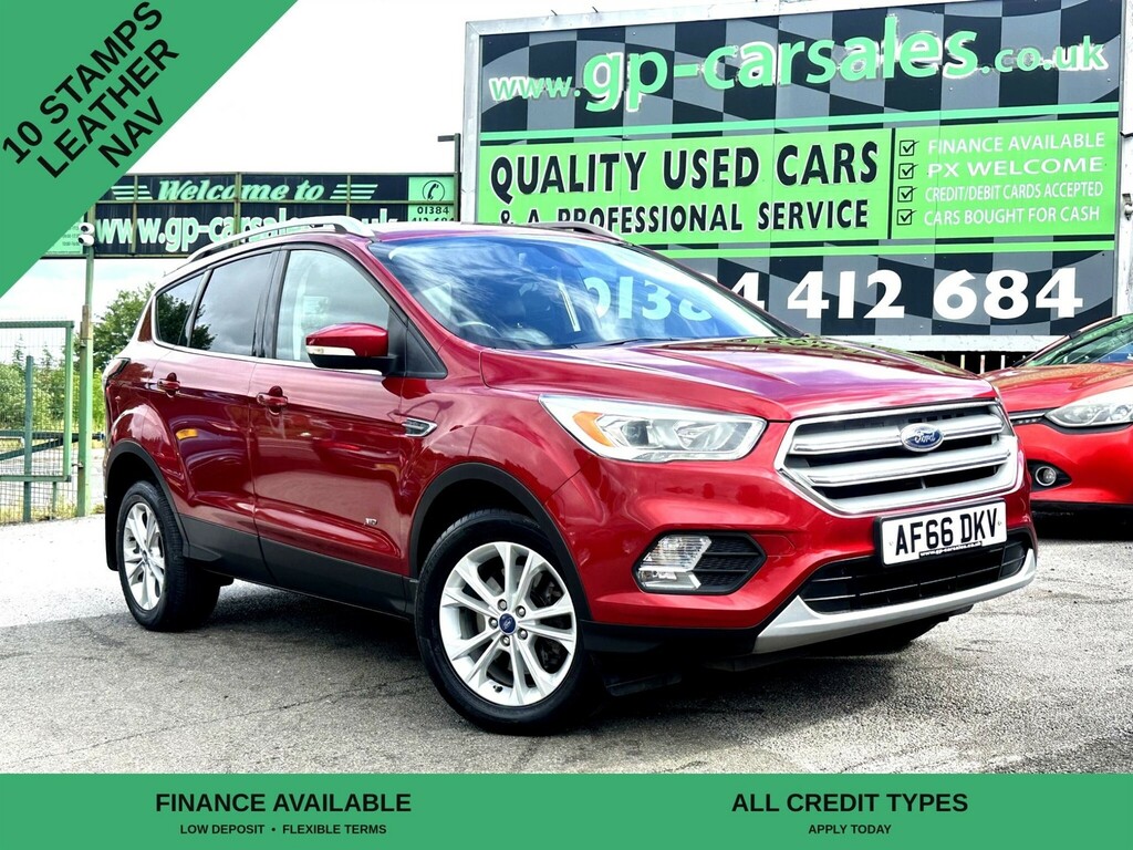Ford Kuga 2.0 Tdci Titanium Awd Euro 6 Ss Red