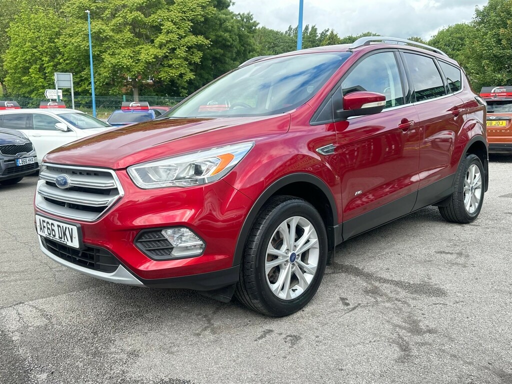 Ford Kuga 2.0 Tdci Titanium Awd Euro 6 Ss AF66DKV Red #3