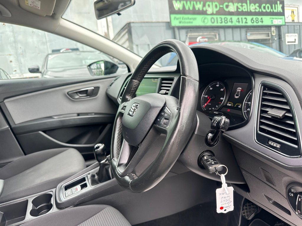Seat Leon Estate 1.4 Ecotsi Fr Technology St Dsg Euro 6 Ss White #13