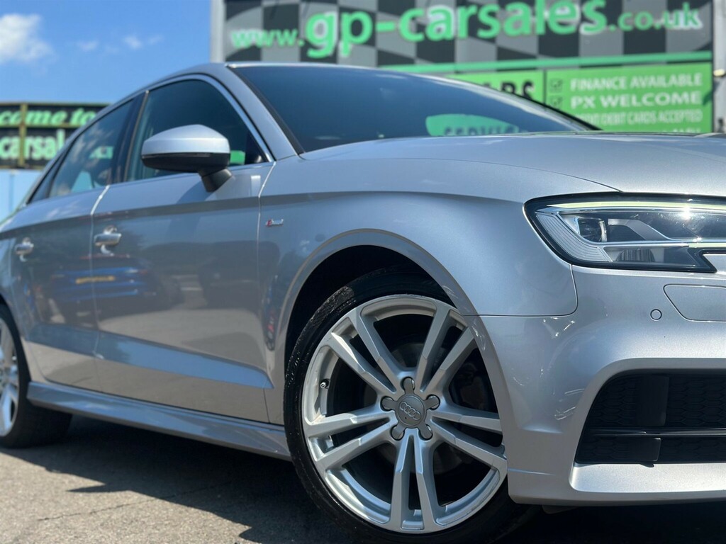 Audi A3 1.6 Tdi S Line Euro 6 Ss Silver #2