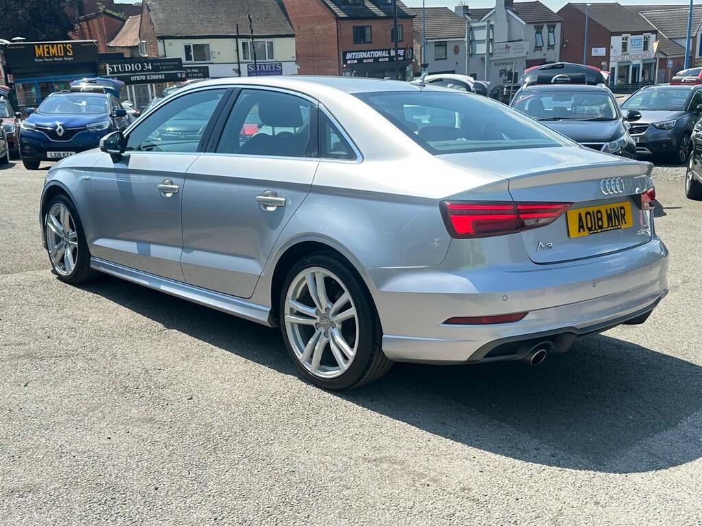 Audi A3 1.6 Tdi S Line Euro 6 Ss Silver #6