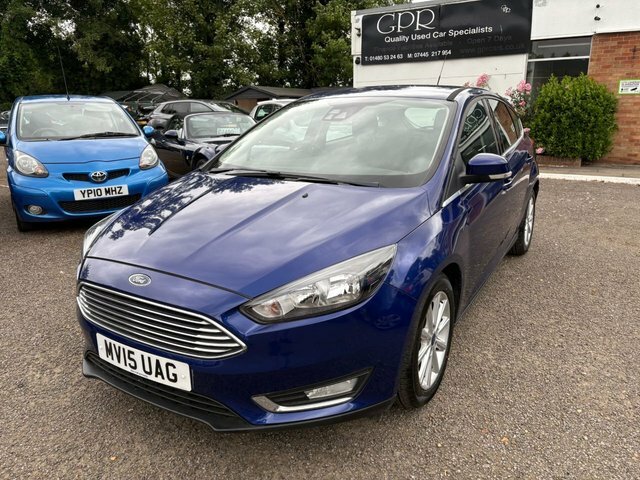 Ford Focus 1.6 Tdci Titanium Hatchback Euro Blue #2