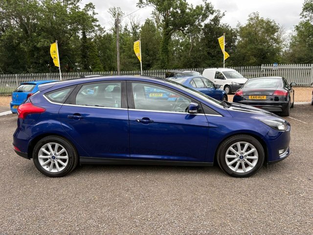 Ford Focus 1.6 Tdci Titanium Hatchback Euro Blue #6