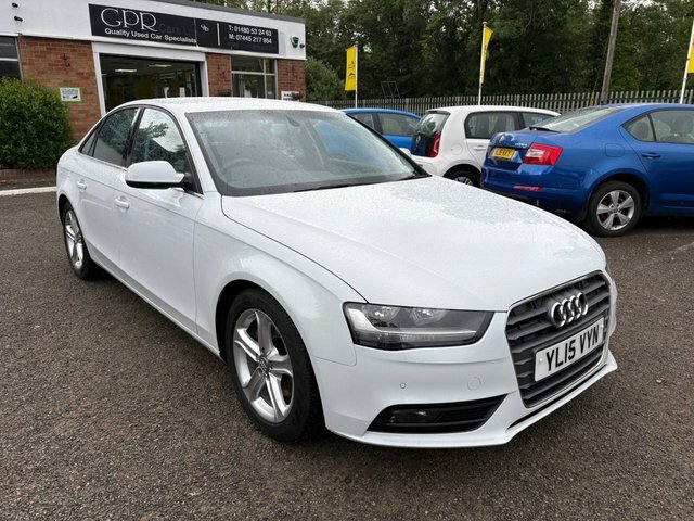 Audi A4 2.0 Tdi Ultra Se Technik Saloon YL15VYN White