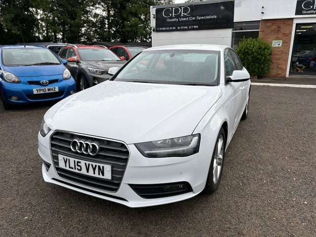 Audi A4 2.0 Tdi Ultra Se Technik Saloon YL15VYN White #2