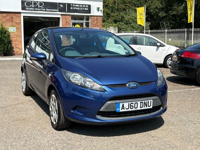 Ford Fiesta 1.4 Tdci Edge Hatchback 110 G K Blue