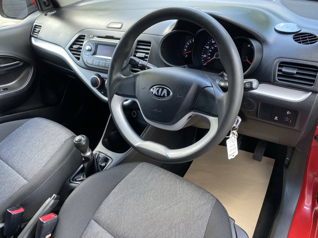 Kia Picanto 1.0 1 Air Euro 5 Red #21