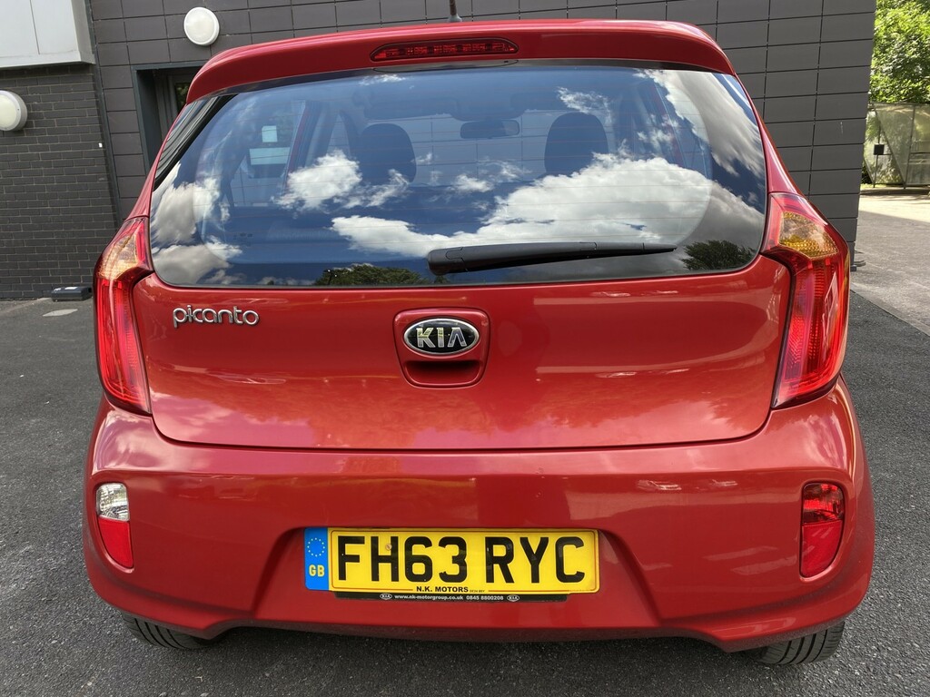 Kia Picanto 1.0 1 Air Euro 5 Red #7