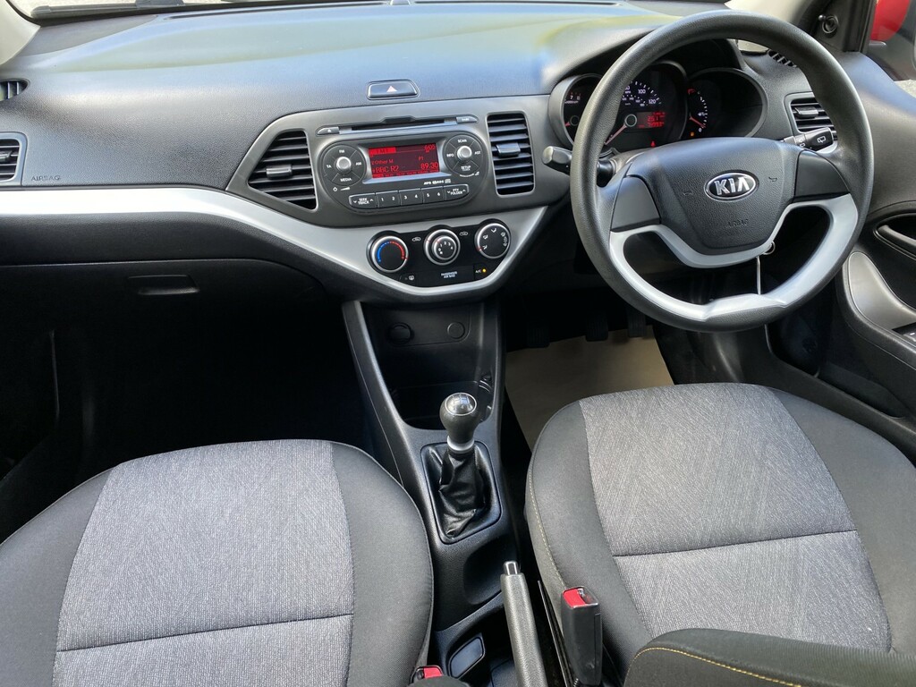 Kia Picanto 1.0 1 Air Euro 5 Red #19